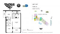 Unit 1607 floor plan